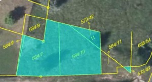 5 navazujících pozemků o výměře 840 m2 v obci Martiněves u Děčína k výstavbě rodinných domů - mapka.jpg