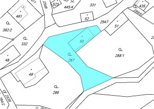 Dvoupodlažní rodinný dům (89 m2) se zahradou (547 m2) ve Valkeřicích u Děčína - mapka1.JPG