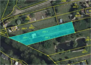 Malá zděná chatka s pozemky 788 m2  vei Znojmě - Oblekovicích - mapka1.JPG
