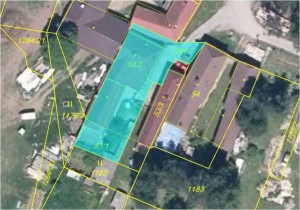 Nedostavěný penzion s rodinným domem (celková užitná plocha 348 m2) v obci Ktiš u Prachatic - mapka1.JPG