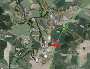 Orná půda o výměře 956 m2 v obci Veselá u Mnichova Hradiště - mapka4.jpg