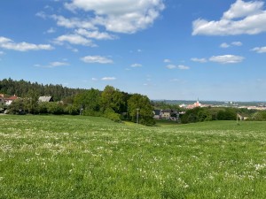 Prodej ideální poloviny pozemků pro RD  s nádherným výhledem  Tábor – Horky - IMG_1.JPG