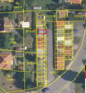 Prodej řadové garáže v České Lípě - Mapka.JPG