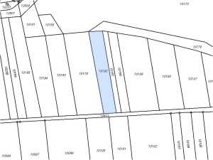 Rodinný dům 100 m2 s pozemky v Hrušovanech nad Jevišovkou - mapka - parcela 10192.JPG
