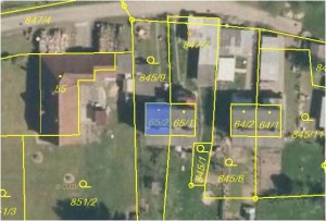 Rodinný dům 3+1 u Českého Krumlova na parcele jiného vlastníka  - Mapa1.JPG