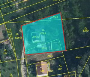 Rodinný dům s pozemky 1 319 m2 v obci Bohuslavice u Kyjova - Mapka1.JPG