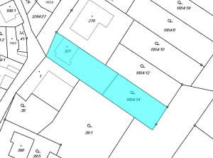 Rodinný dům s pozemky a garáží v obci Březník u Třebíče - mapka_1.JPG