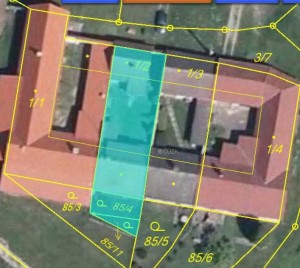 Rodinný dům s pozemky u rybníku Rožmberk - Mapka.JPG