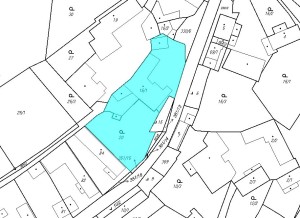 Rodinný dům s pozemky v Polních Voděradech u Kolína - mapka_1.JPG
