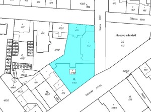 VIP Aukce - Dvě administrativní budovy s pozemky v obci Benešov  - mapka_1.JPG