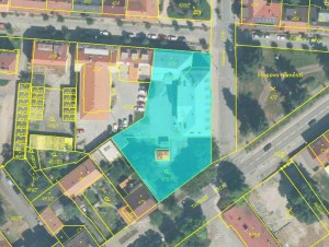 VIP Aukce - Dvě administrativní budovy s pozemky v obci Benešov  - mapka_2.JPG