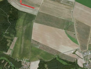 Zemědělské pozemky (orná půda) o výměře 7990 m2 v Pulkově u Moravských Budějovic - parcela č. 305-56.jpg