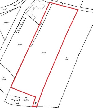 Zemědělské pozemky o celkové výměře 8 736 m2 v obci Branná u Třeboně  - Mapka_1.JPG